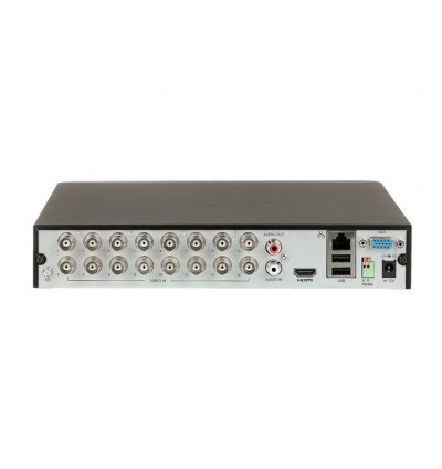 Kanalların sayı	16 Kanal Analoq Çözünürlük	5 MP IP həlli	4MP dərəcəsi (+8 IP Kanal) Bant genişliyi	Daxil olan: 56 Mbit/s Çıxan: 64 Mbit/s Şəkil Çıxışı	1xHDMI, 1xVGA Video Çıxış İdarəetmə	HDMI və VGA Sinxronlaşdırılmışdır HDMI həlli	1920×1080 VGA həlli	1920×1080 Kompozit Çıxış	Dəstəklənmir Səs dəstəyi	1 Giriş/1 Çıxış Siqnal Dəstəyi	Heç biri Koaksial Audio Dəstəyi	dəstəkləyən Video sıxılma formatı	H.265/H.264 Qeydiyyatın Çözünürlüğü	5MP@6fps, 4MP@8fps, 1080P@12fps, 720P@12fps Oynatma Tutumu	Maks.
